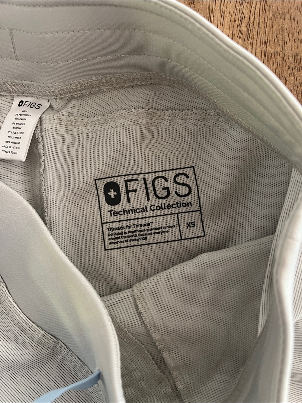 Figs Kade Scrub Pants - Space Grey - Picture 3 of 3